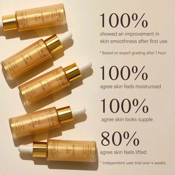 MZ Skin Lift & Lustre Golden Elixir Serum - Picture 3 of 4